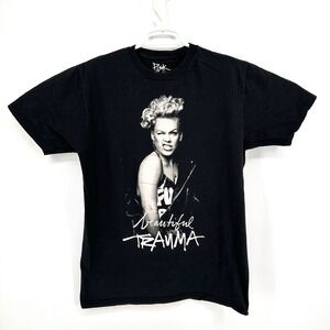 Pink Beautiful Trauma T-shirt Adult Size L Black  2018 World Tour Music Concert